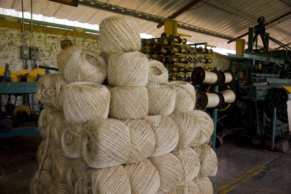 Sisal balls at the Hacienda de Sotuta de Peon