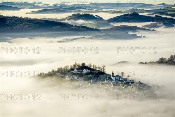 Eversberg in the fog