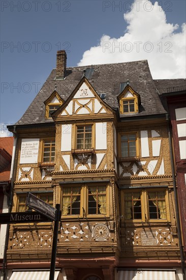 Half-timbered house in the historic centre of Miltenberg