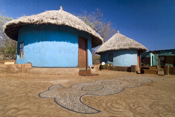 Adobe houses