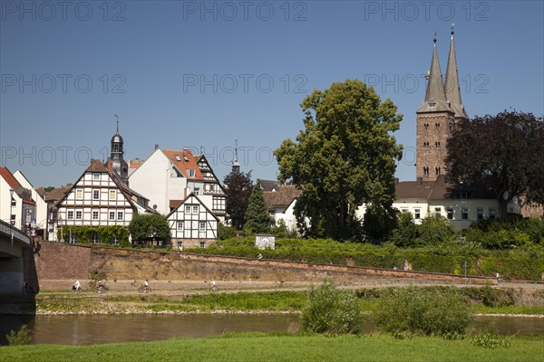 Townscape with St. Kilianikirche church