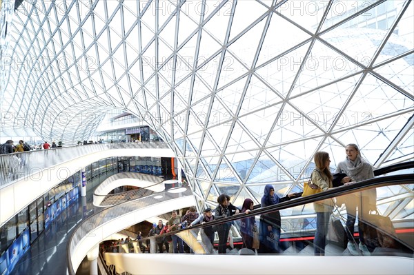 The longest unsupported escalator in Europe