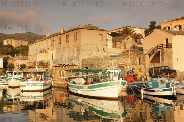 Fishing boats in the harbor of Port de Centuri