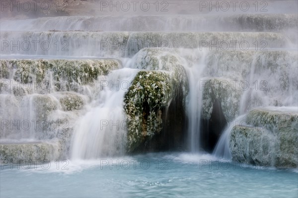 Thermal waterfalls