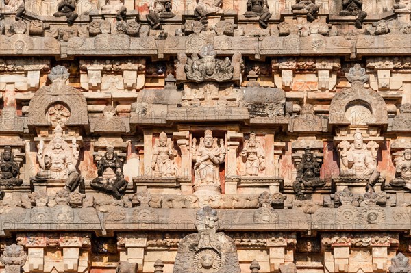 Bas-relief with Indian gods