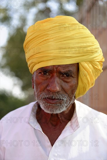 Elderly Indian man