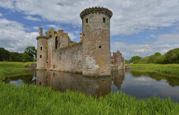 Ruins of Caerlaverock Castle