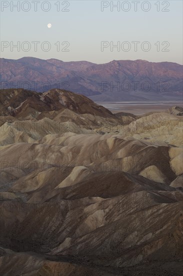 The Panamint Range and the Death Valley at dawn