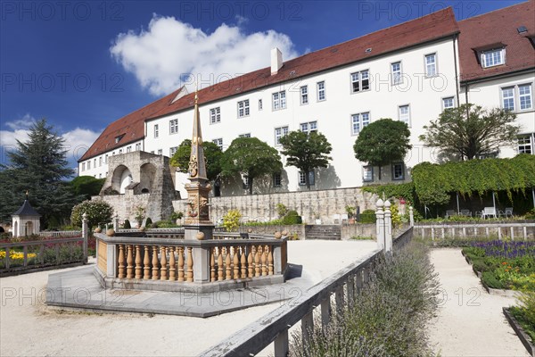 Pomeranzengarten garden at Schloss Leonberg castle