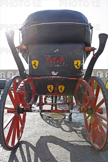 Ferrari coach on Imam Square