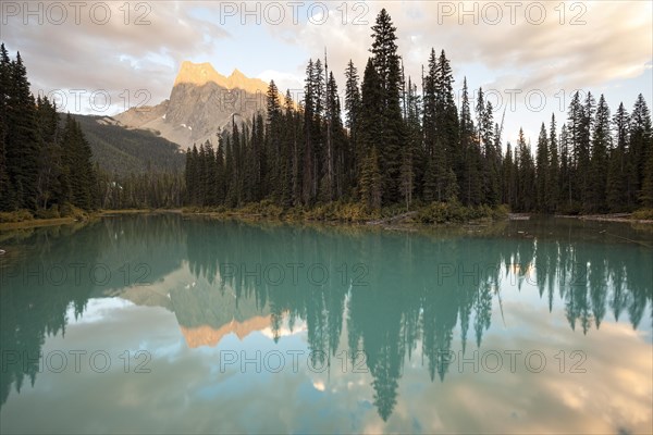 Evening mood at Emerald Lake