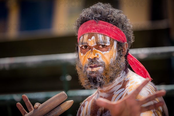 Aboriginal Australian dancer