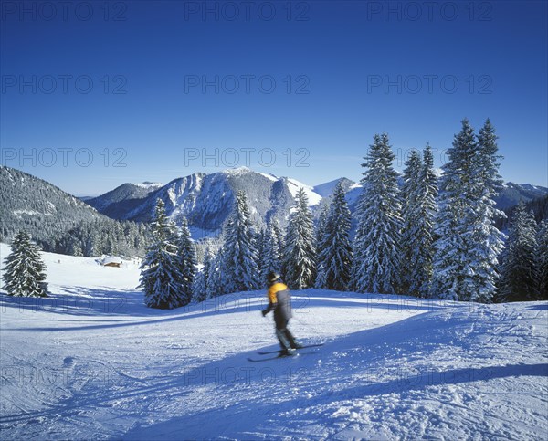 Ski slope at Mt Stumpfling