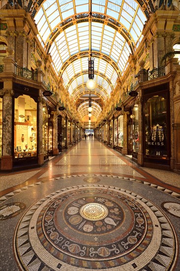 County Arcade with mosaic floor