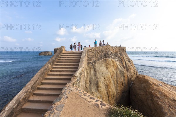 Fortification of the city of Galle by the sea