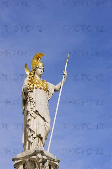 Statue on the Pallas Athene Fountain