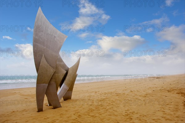 The Polynational Second World War memorial 'Les Braves' by Anilore Banon