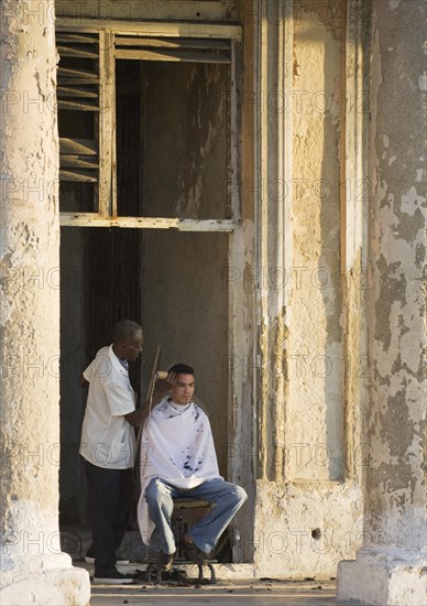 Modest barber shop