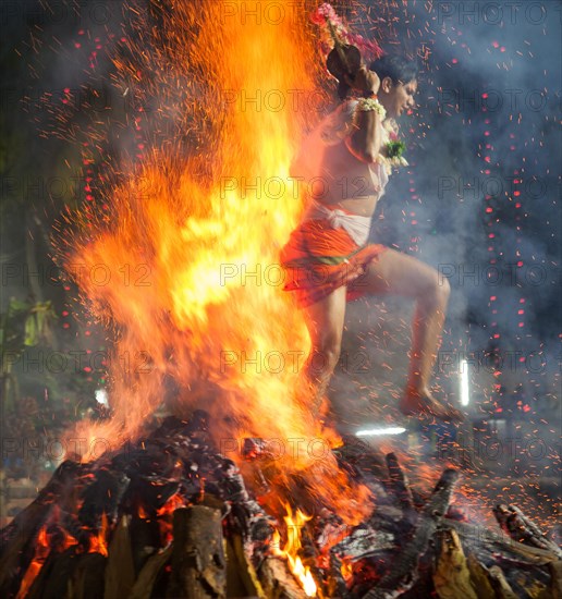 Firewalker ceremony of Agni Kavadi