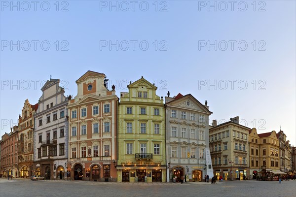 Colorful houses on Staromestske namesti