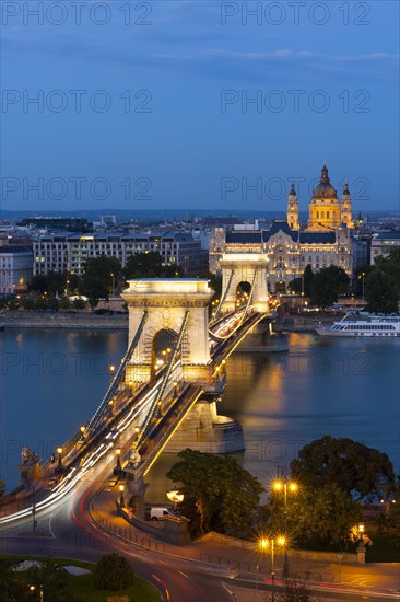 Chain Bridge over the Danube