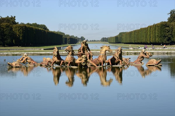 Fountain of Apollo in the Park of Versailles
