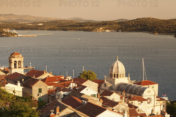 View of the town with the Cathedral of St. James