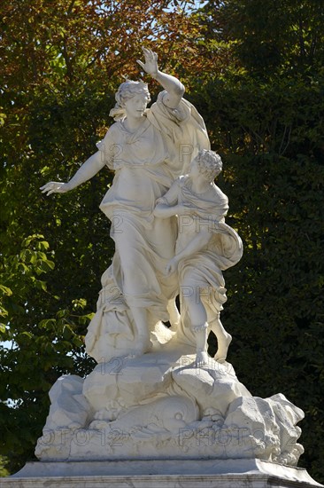 Statues in the Park of Versailles