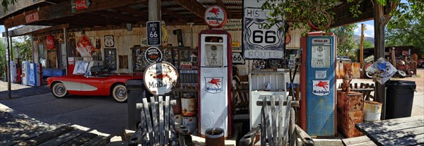 Old gas station