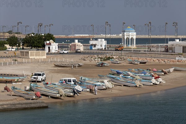 Fishing boats on the beach