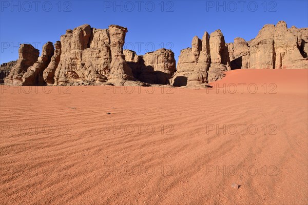 Rocky landscape in the cirque