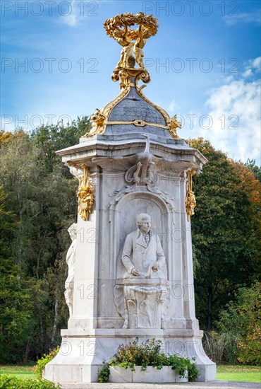 The Beethoven-Haydn-Mozart Memorial in Tiergarten Park