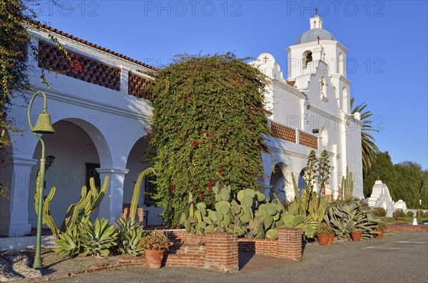 Facade with a bell tower