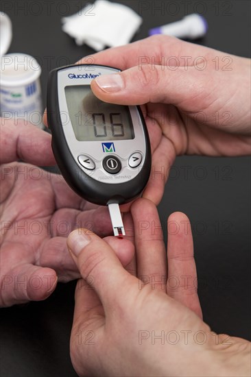 Blood glucose test