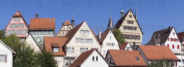 Historic centre with half-timbered houses
