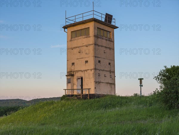 Old border tower on hill