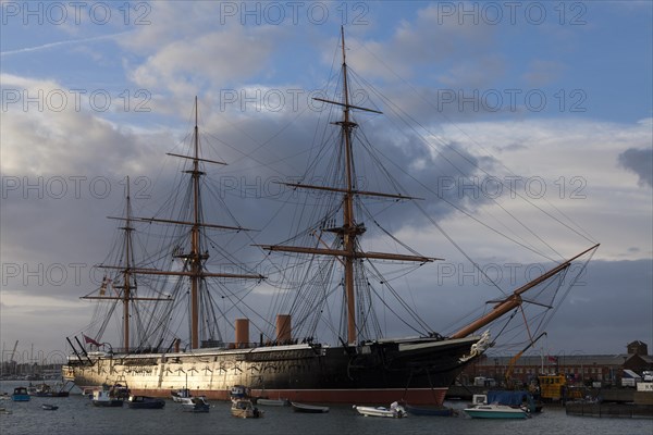 HMS Warrior at Portsmouth Historic Dockyard