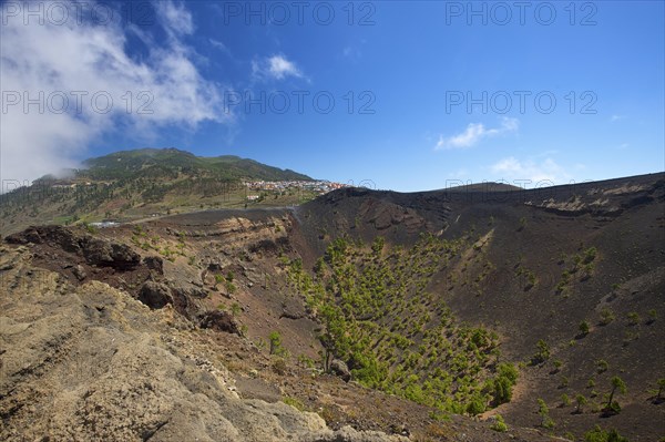 San Antonio volcano in the Monumento Natural de Los Volcanes de Teneguia park