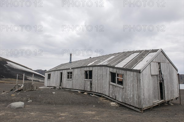 The dilapidated research station