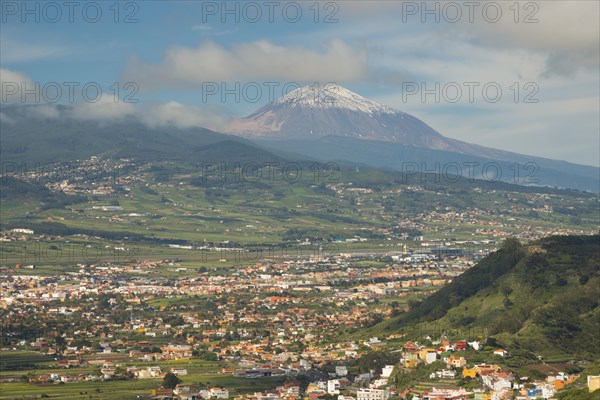 Panorama from the Mirador de Jardina to San Cristobal de La Laguna