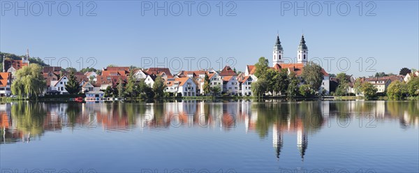 Church of St Peter on lake Stadtsee