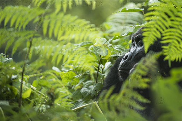 Mountain Gorilla (Gorilla beringei beringei)