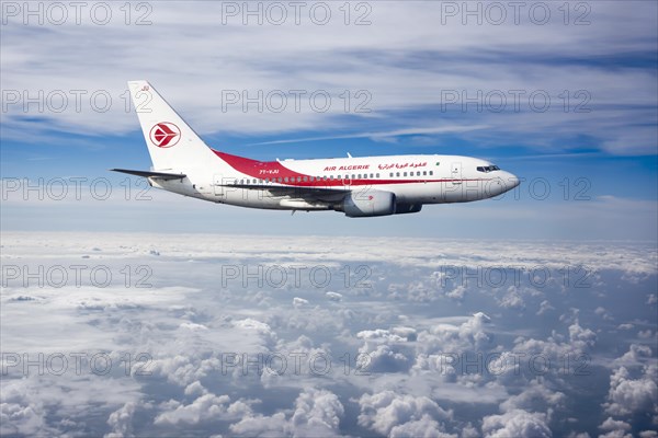 Air Algerie Boeing 737-6D6 in flight