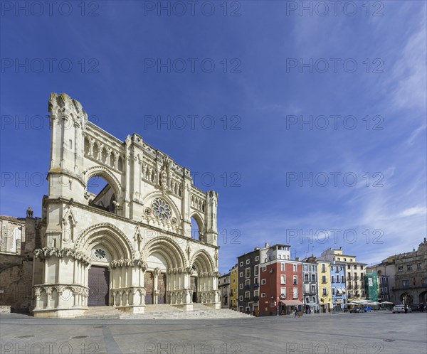 Front of the Cathedral of Cuenca