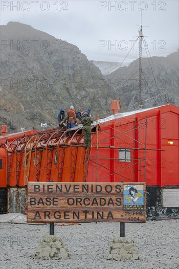 Argentine research station Orcadas Base