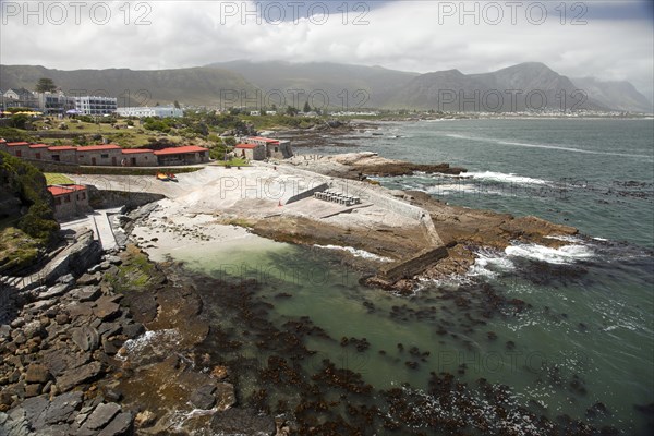 Port and coastline of Hermanus