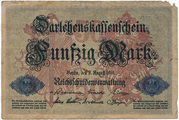 Old banknote