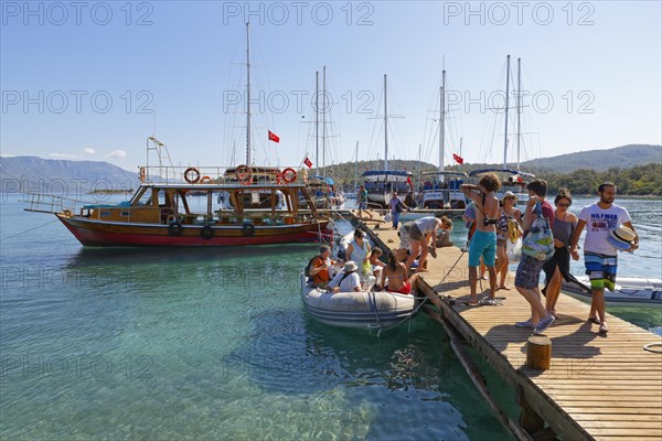 Pier on Sedir Island