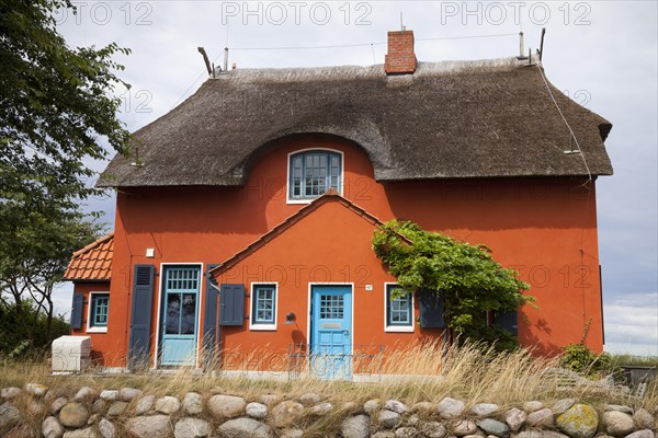 House with thatched roof