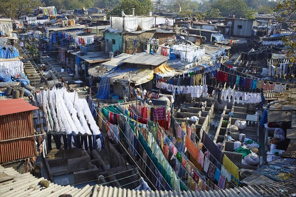 Open-air laundry